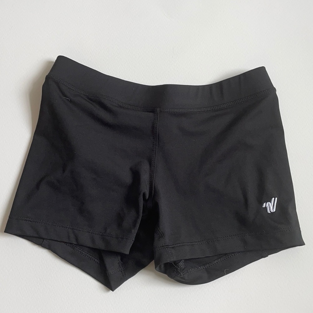 Size small black Varsity Spirit athletic cheer shorts